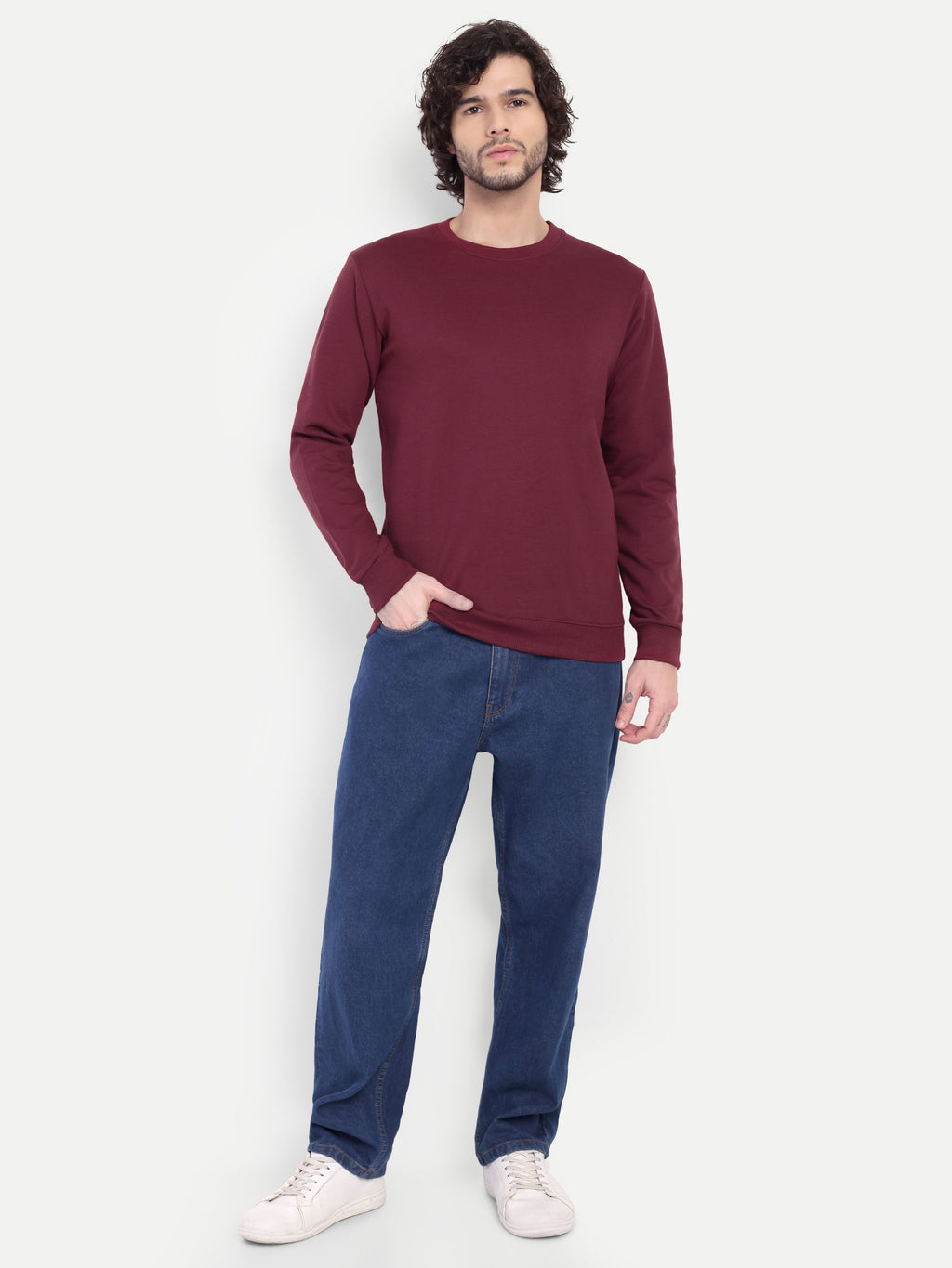 MENNER Premium Maroon Sweatshirt