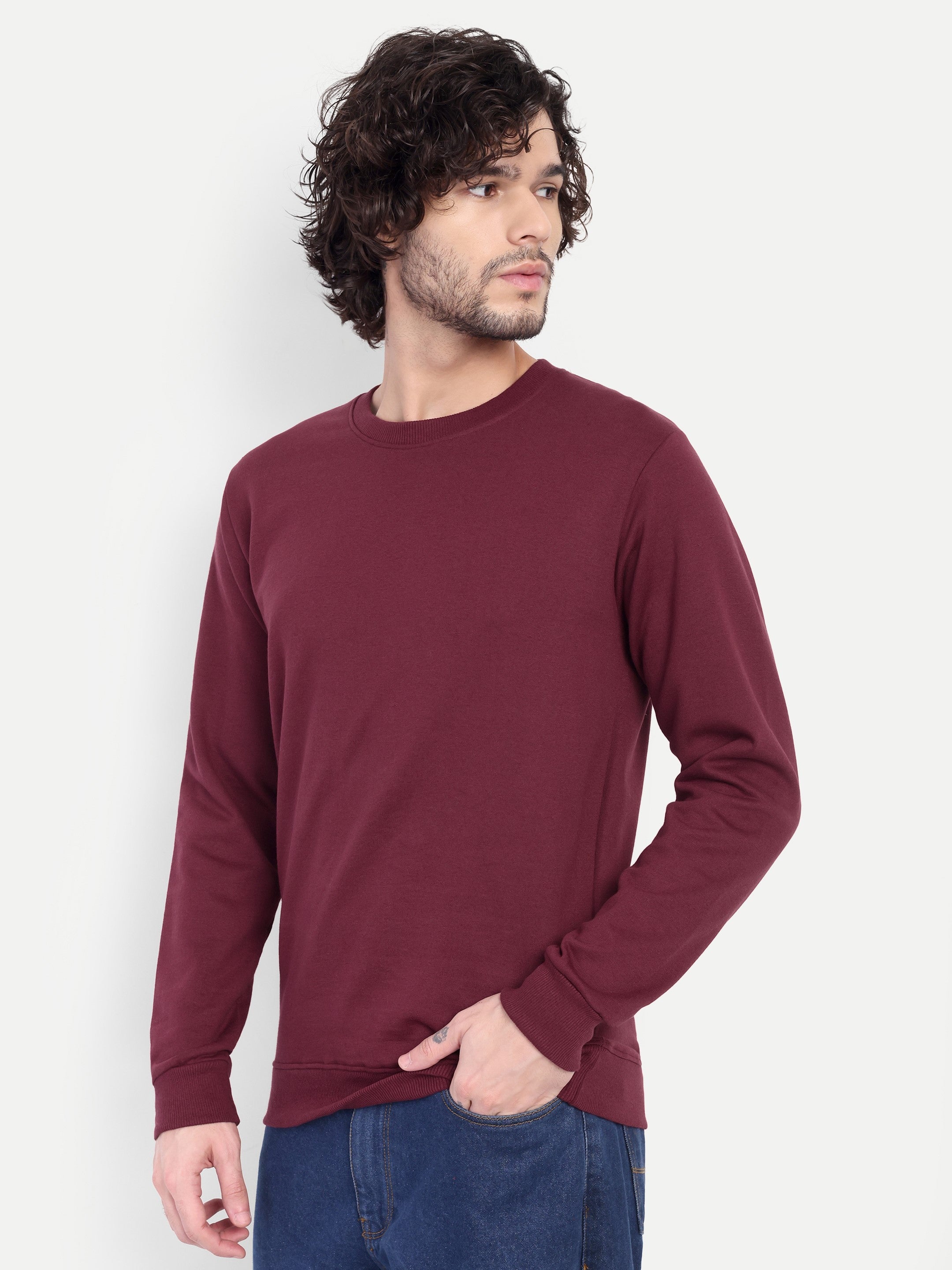 MENNER Premium Maroon Sweatshirt