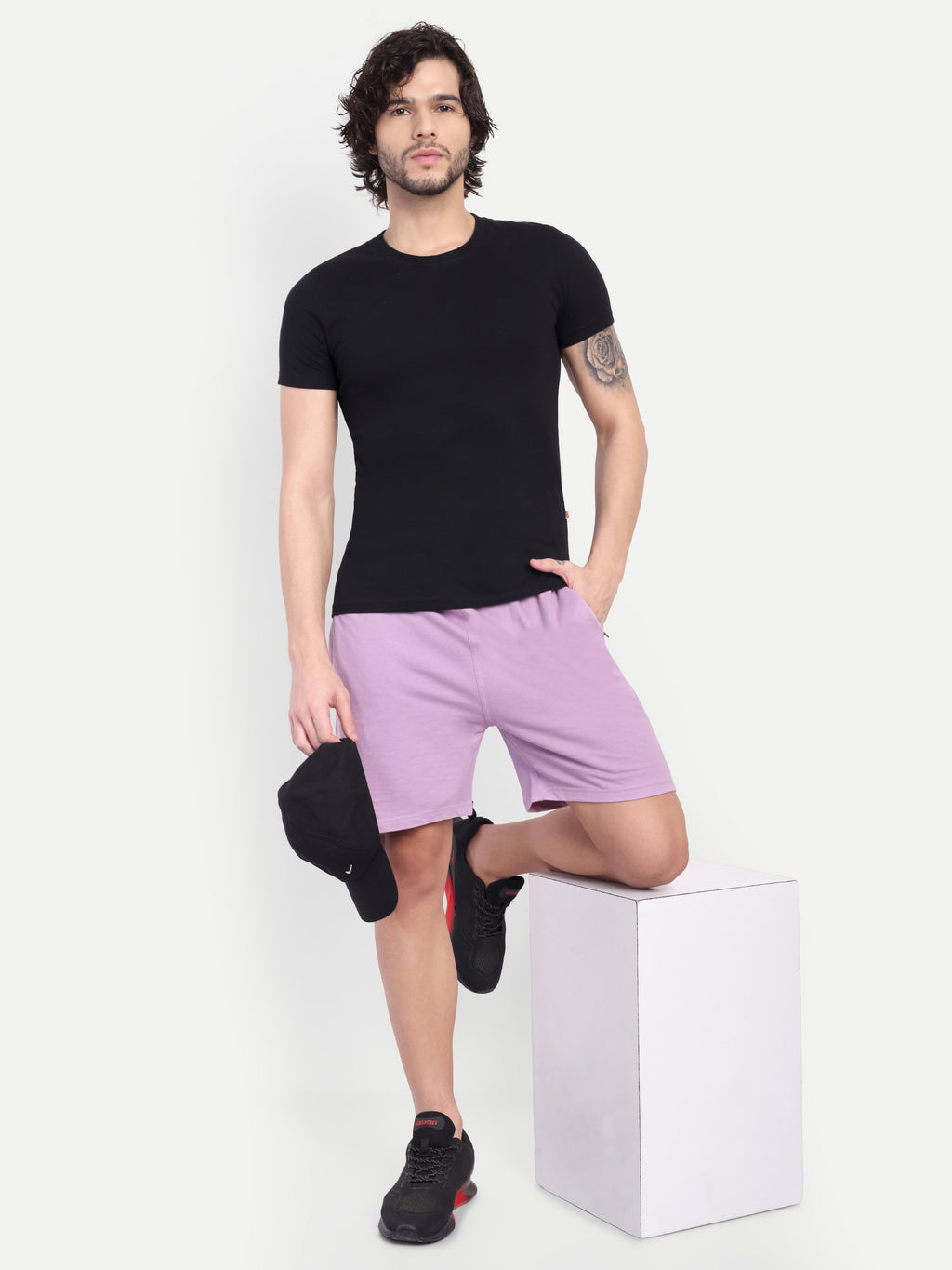 MENNER Lavender Cotton Short