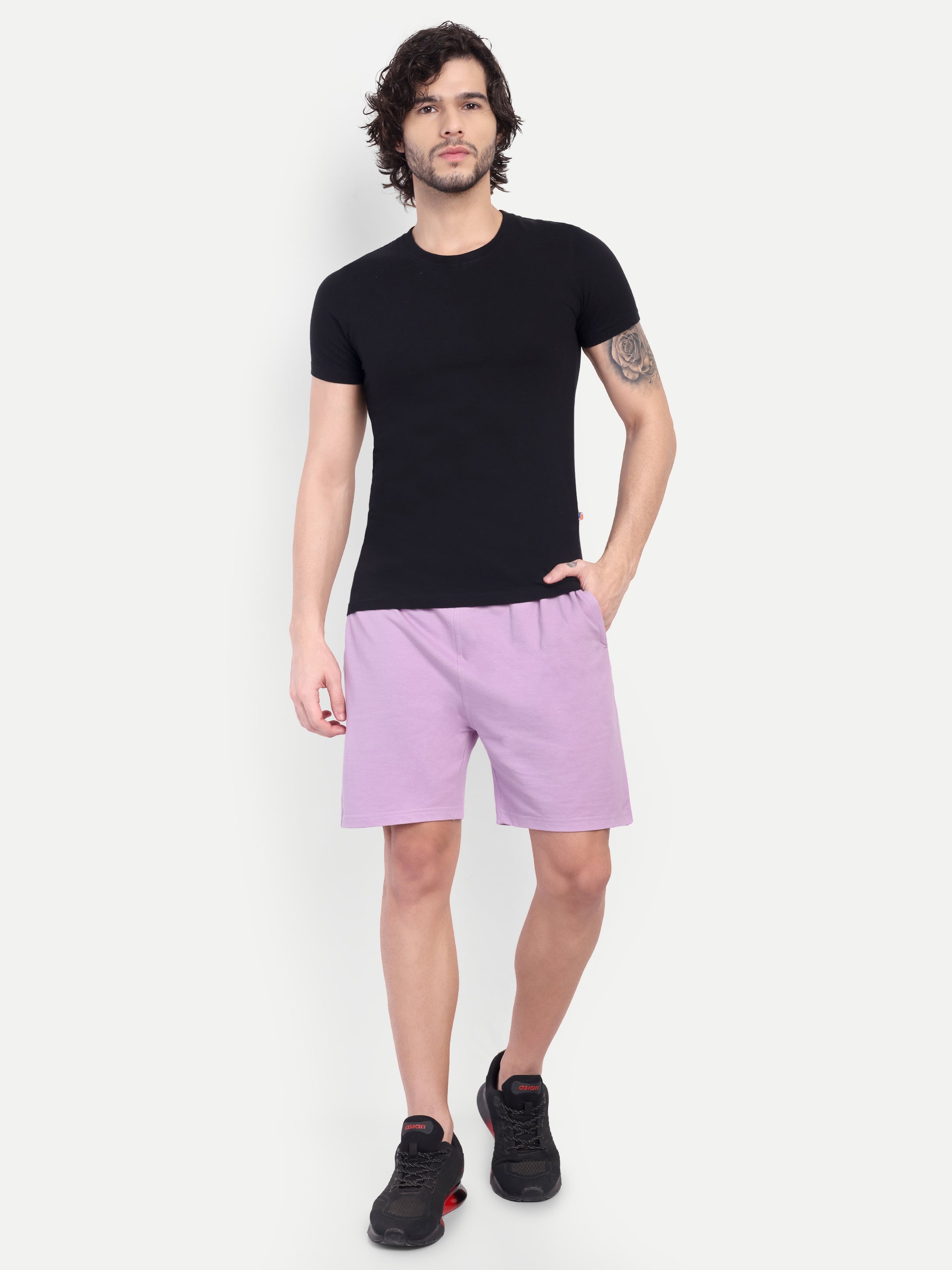 MENNER Lavender Cotton Short
