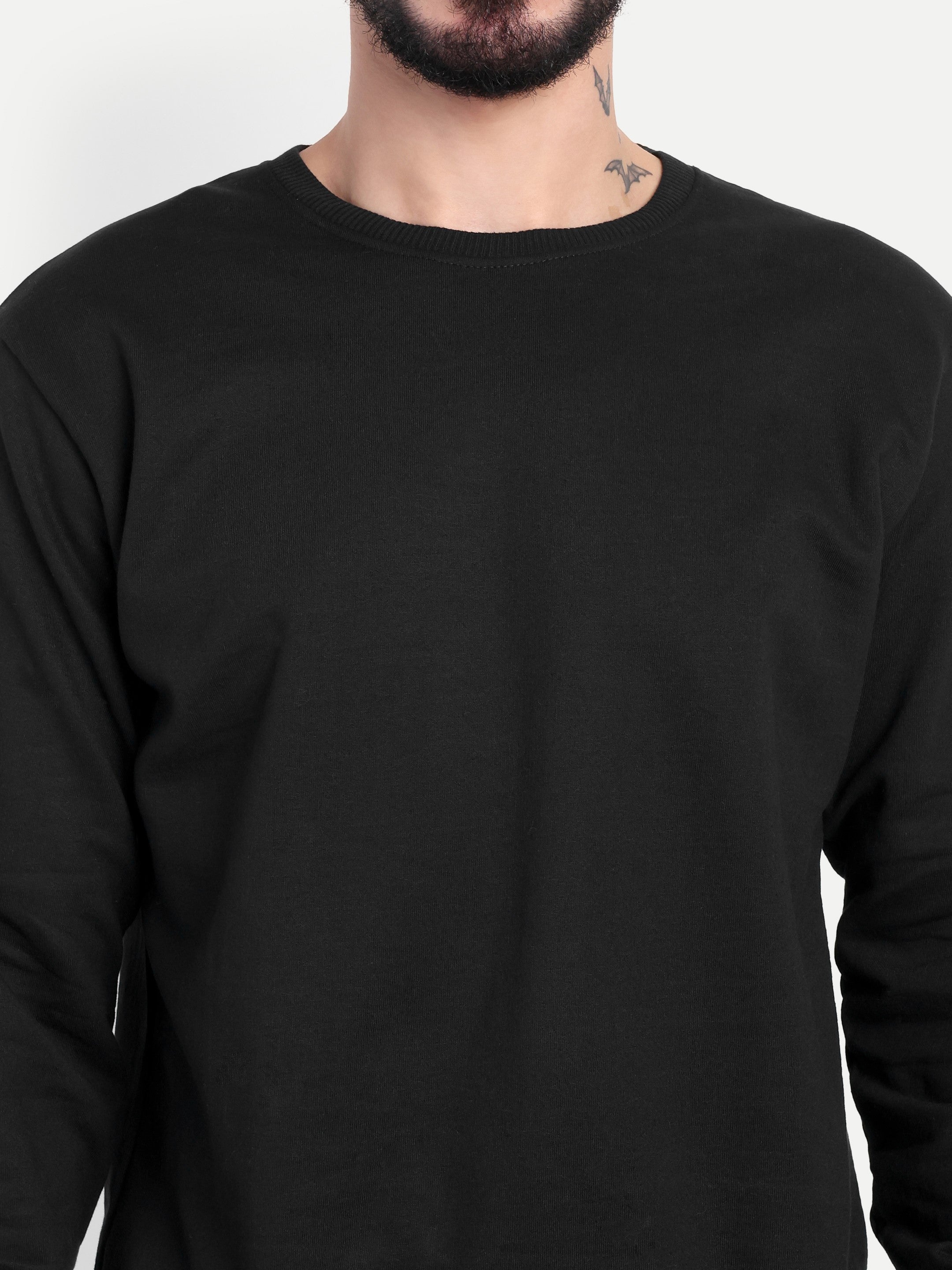 MENNER Premium Black Sweatshirt