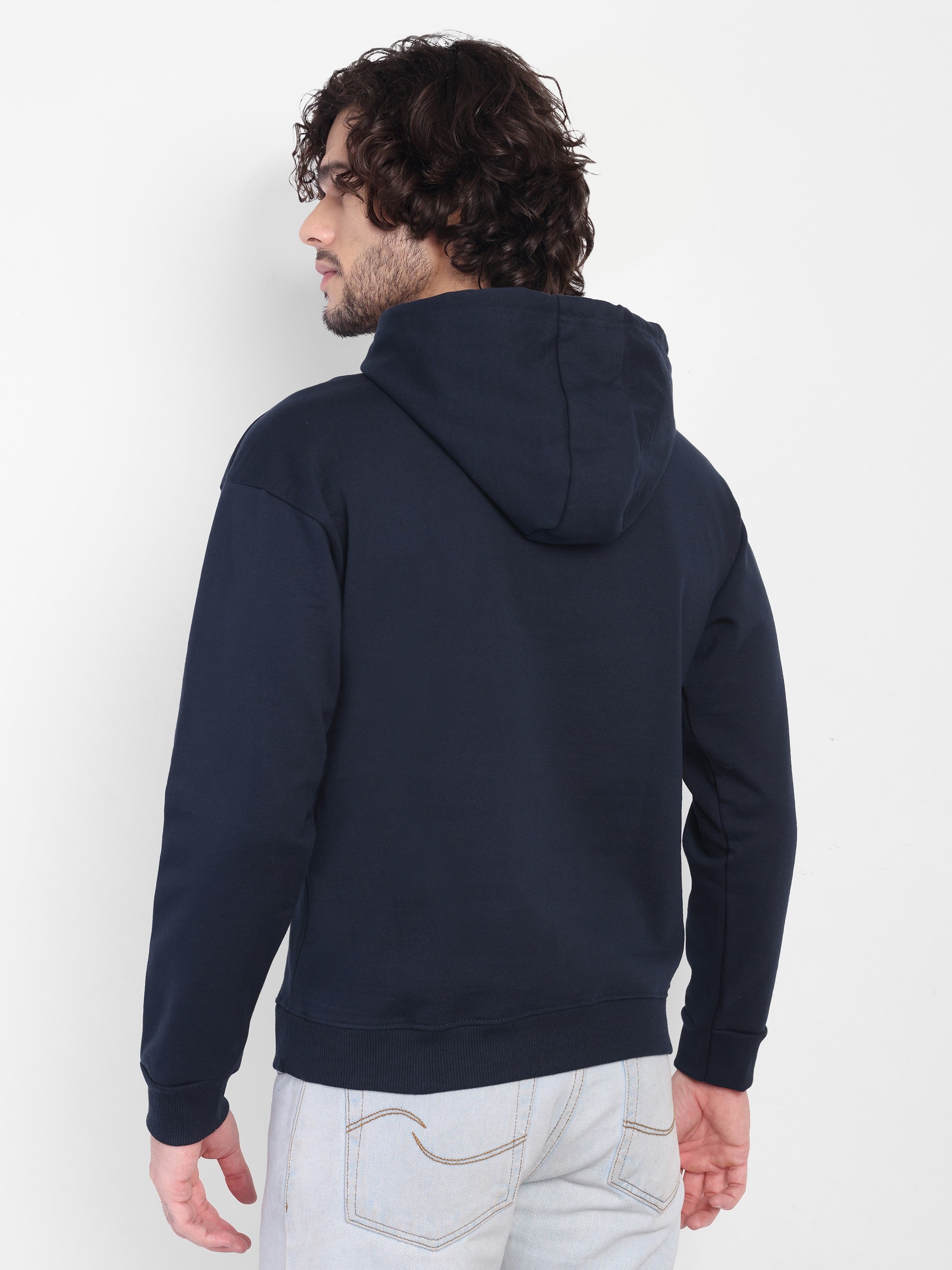 MENNER Premium Navy Dropshoulder Hoodie