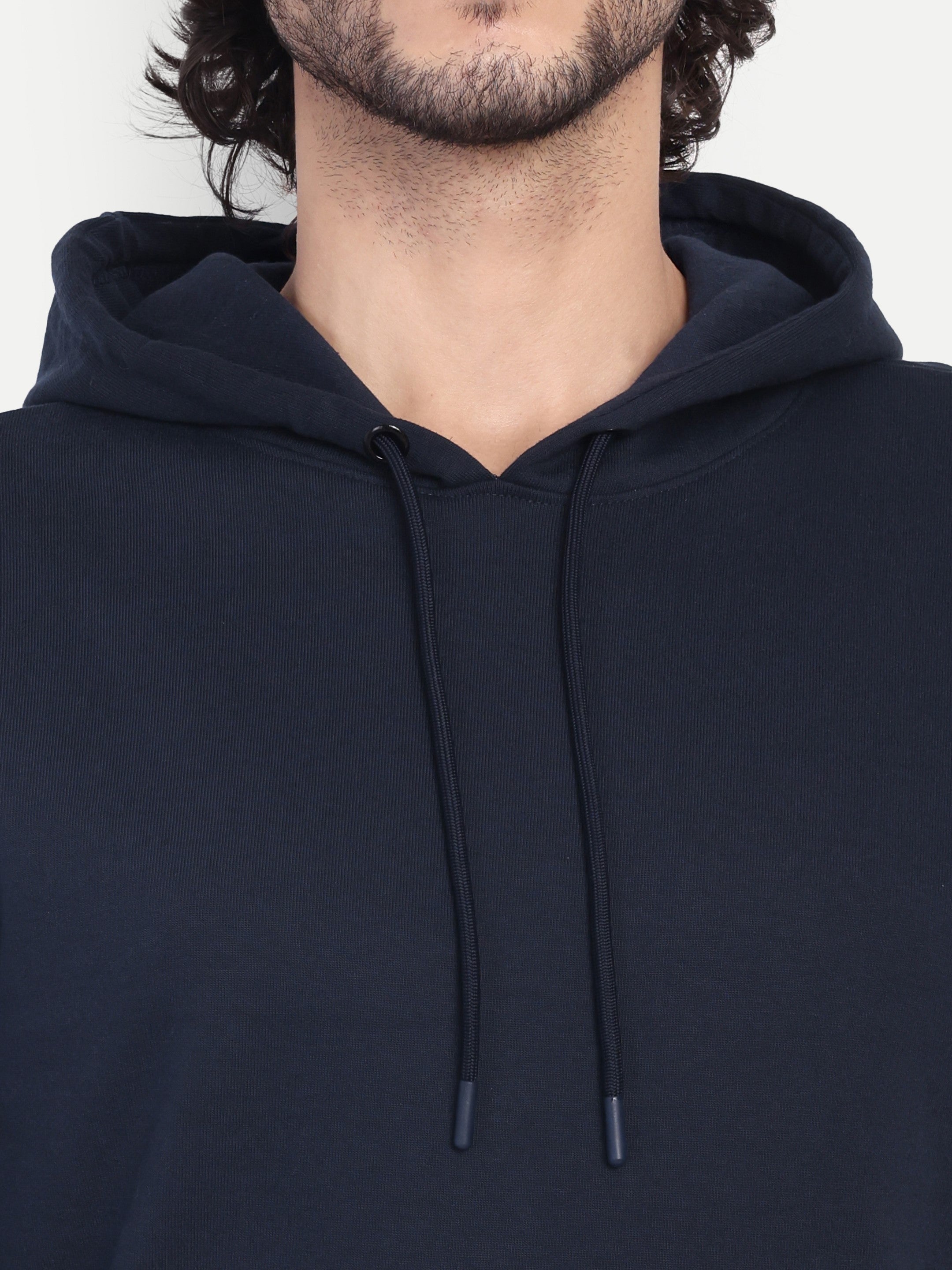 MENNER Premium Navy Dropshoulder Hoodie
