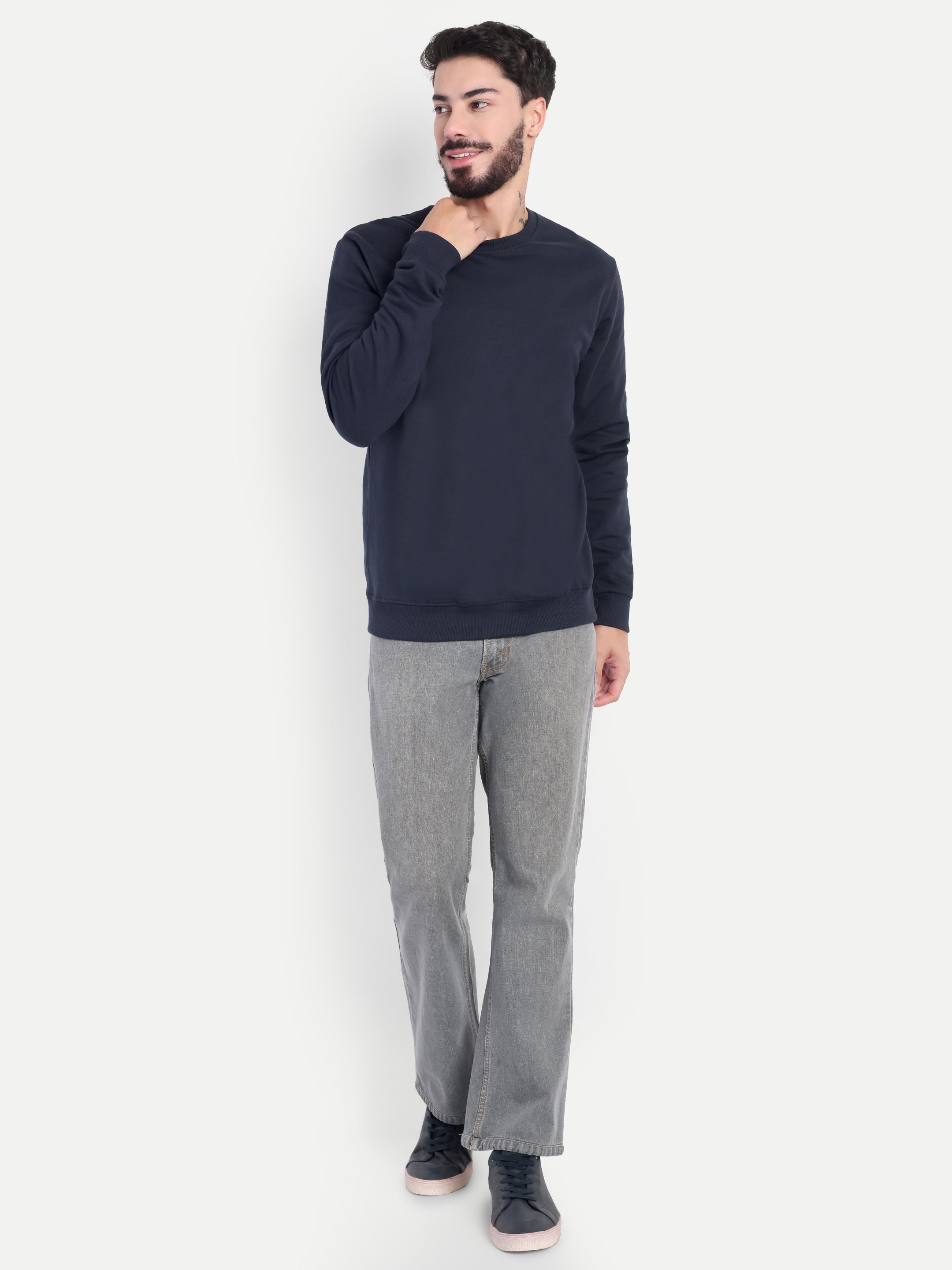 MENNER Premium Navy Sweatshirt